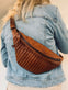 Bumbag QUILT Walnut - VIAMAJA.DK