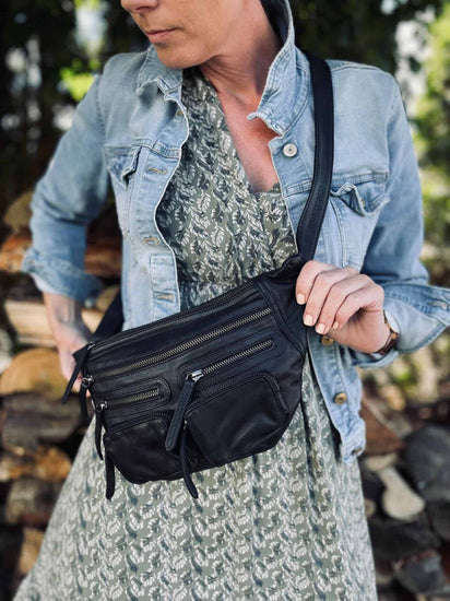 Bumbag RAW – Black - VIAMAJA.DK