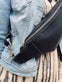 Bumbag ROCKET SMALL- Sort lammeskind - VIAMAJA.DK