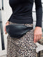 Bumbag ROCKET SMALL- Sort lammeskind - VIAMAJA.DK