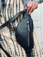 Bumbag ROCKET SMALL- Sort lammeskind - VIAMAJA.DK