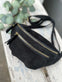 Bumbag Ruskind Black - VIAMAJA.DK