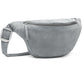 Bumbag silver grey leather - VIAMAJA.DK