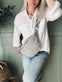Bumbag silver grey leather - VIAMAJA.DK