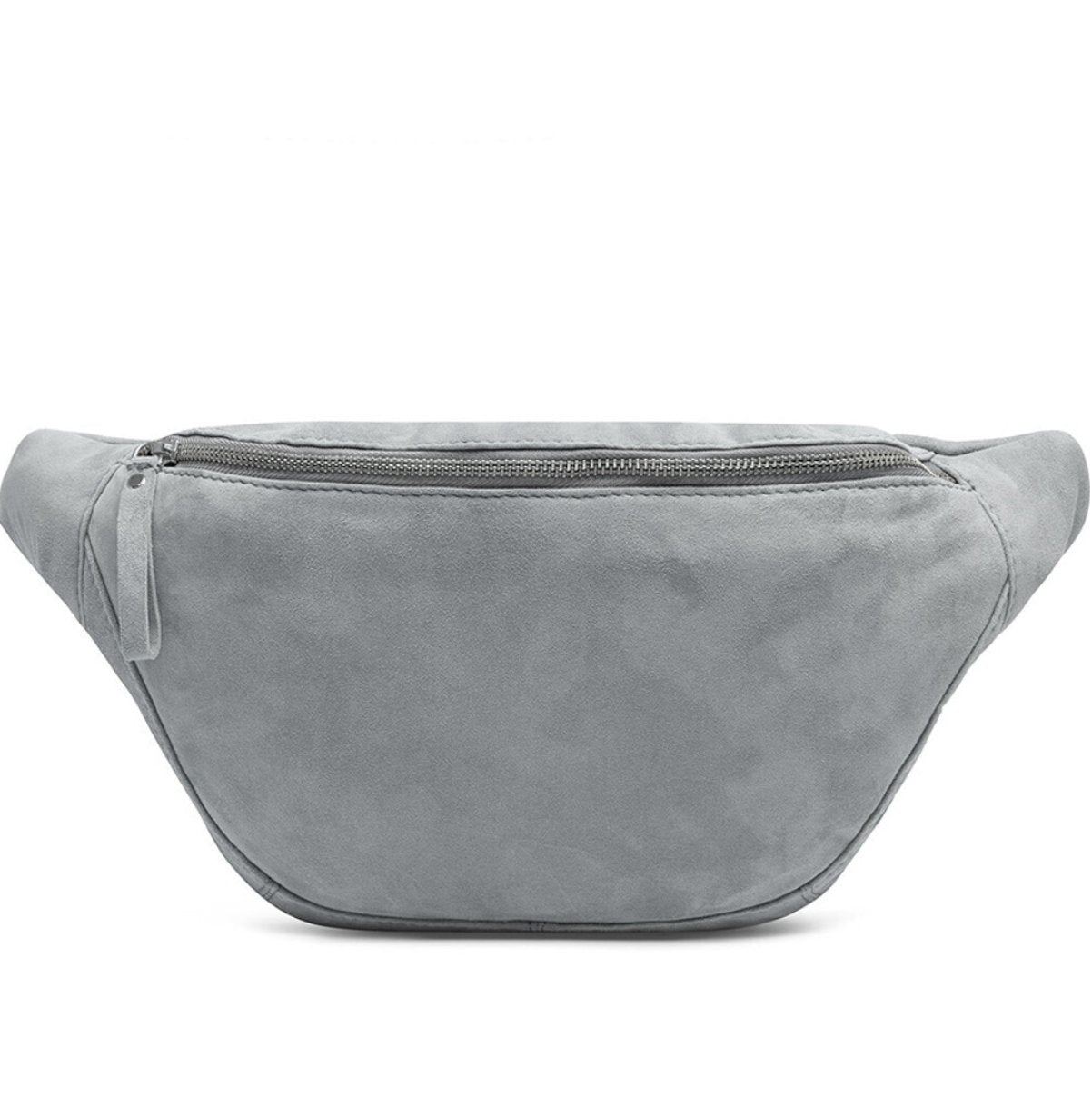 Bumbag silver grey leather - VIAMAJA.DK