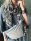 Bumbag silver grey leather - VIAMAJA.DK