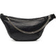 Bumbag Trendy black leather - VIAMAJA.DK