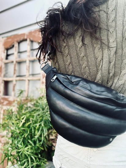 Bumbag TRENDY i det blødeste lammeskind - VIAMAJA.DK