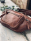 Bumbag - VINTAGE Dark cognac - VIAMAJA.DK