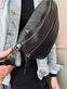 Bumbag washed cow – Black - VIAMAJA.DK
