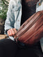 Bumbag washed cow – Brown - VIAMAJA.DK