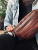 Bumbag washed cow – Brown