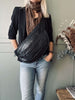 Bumbag XL MIRA – Svart / Svart
