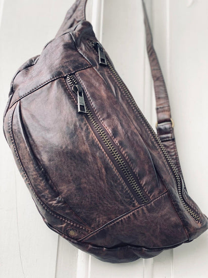 Bumbag XL MIRA - Brown - VIAMAJA.DK