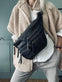Bumbag XL Raw - Black m. Gunmetal - VIAMAJA.DK