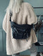 Bumbag XL Raw - Black m. Gunmetal - VIAMAJA.DK