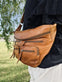 Bumbag XL RAW – Cognac - VIAMAJA.DK