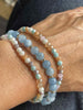 Armbånd Luna Soft blue – Sett med 3 stk