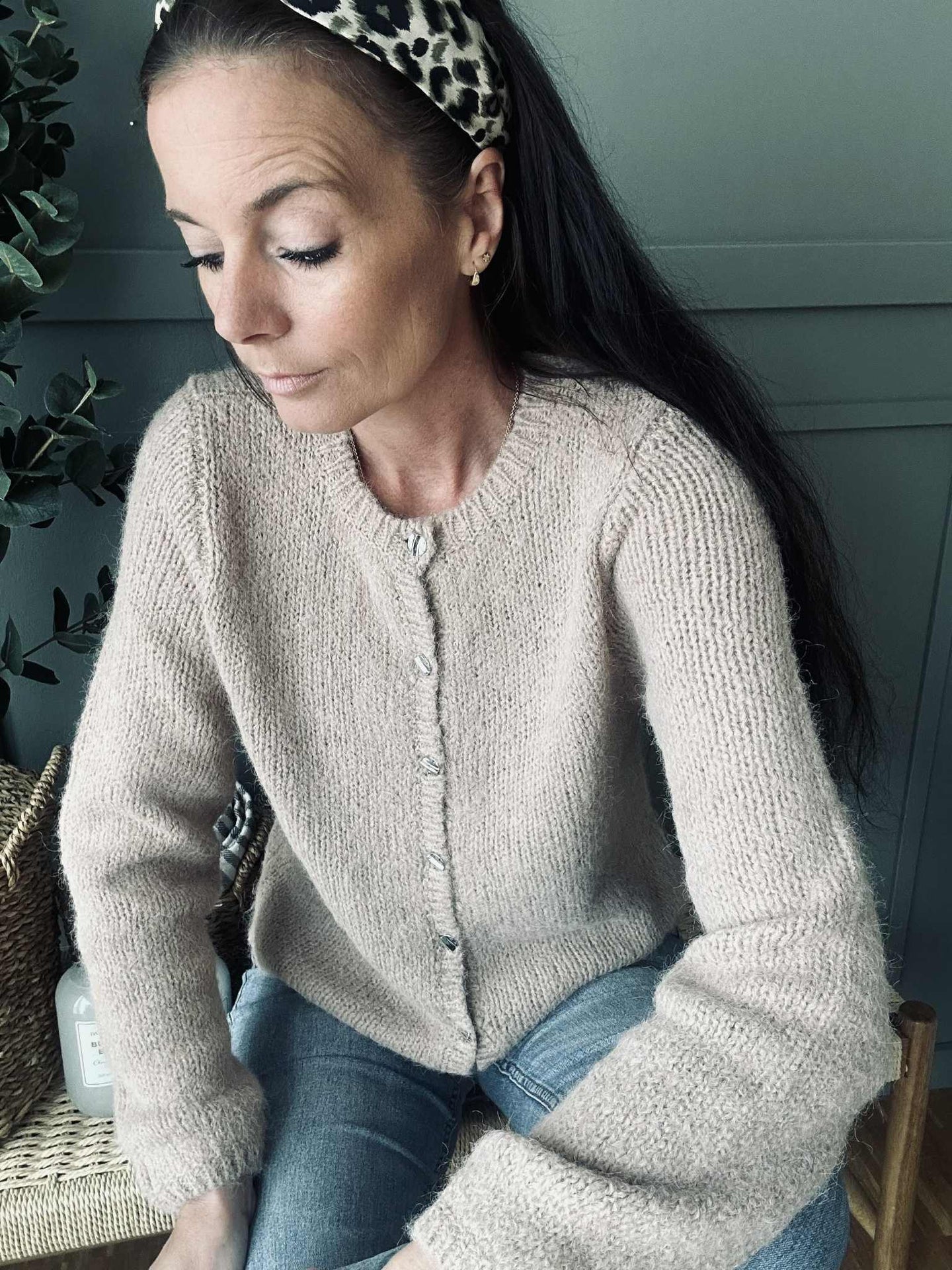 Cardigan Sofia - Dusty rose