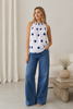 Bluse-topp Lucina - Hvit