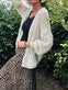 Cardigan Emma Lys beige - VIAMAJA.DK