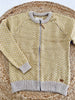Cardigan i merinoull – Sennep L