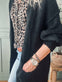 Cardigan Megan black - VIAMAJA.DK