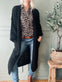 Cardigan Megan black - VIAMAJA.DK