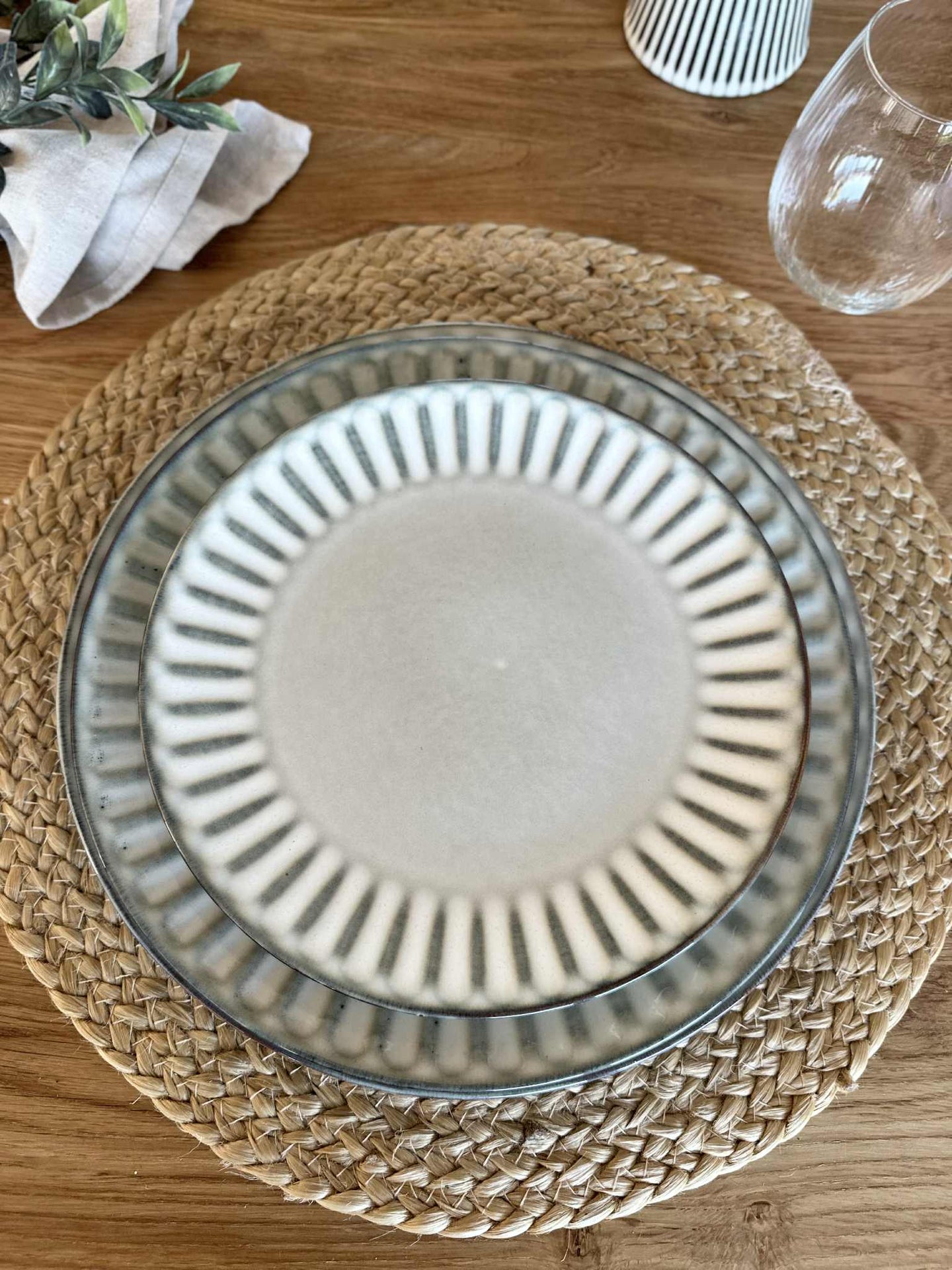 Tallerken VIGA Grå - Flere størrelser