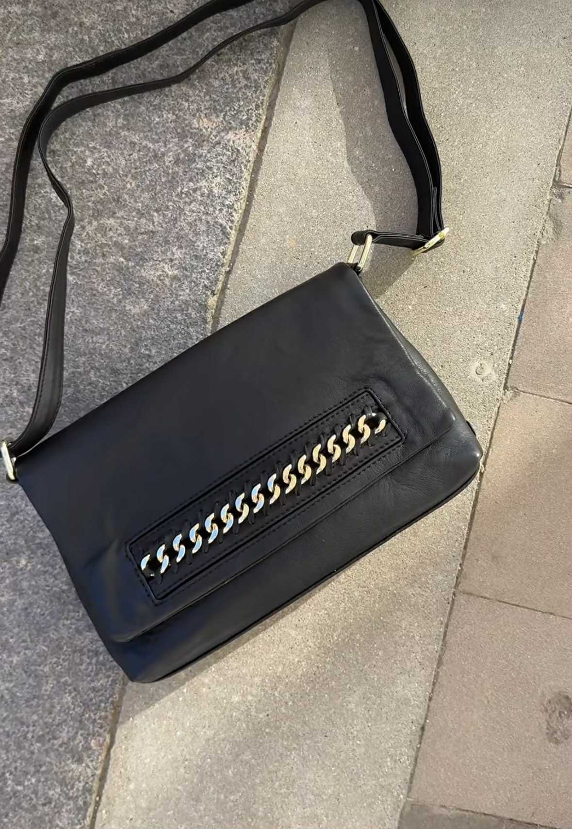 Clutch med gullkjede - Big