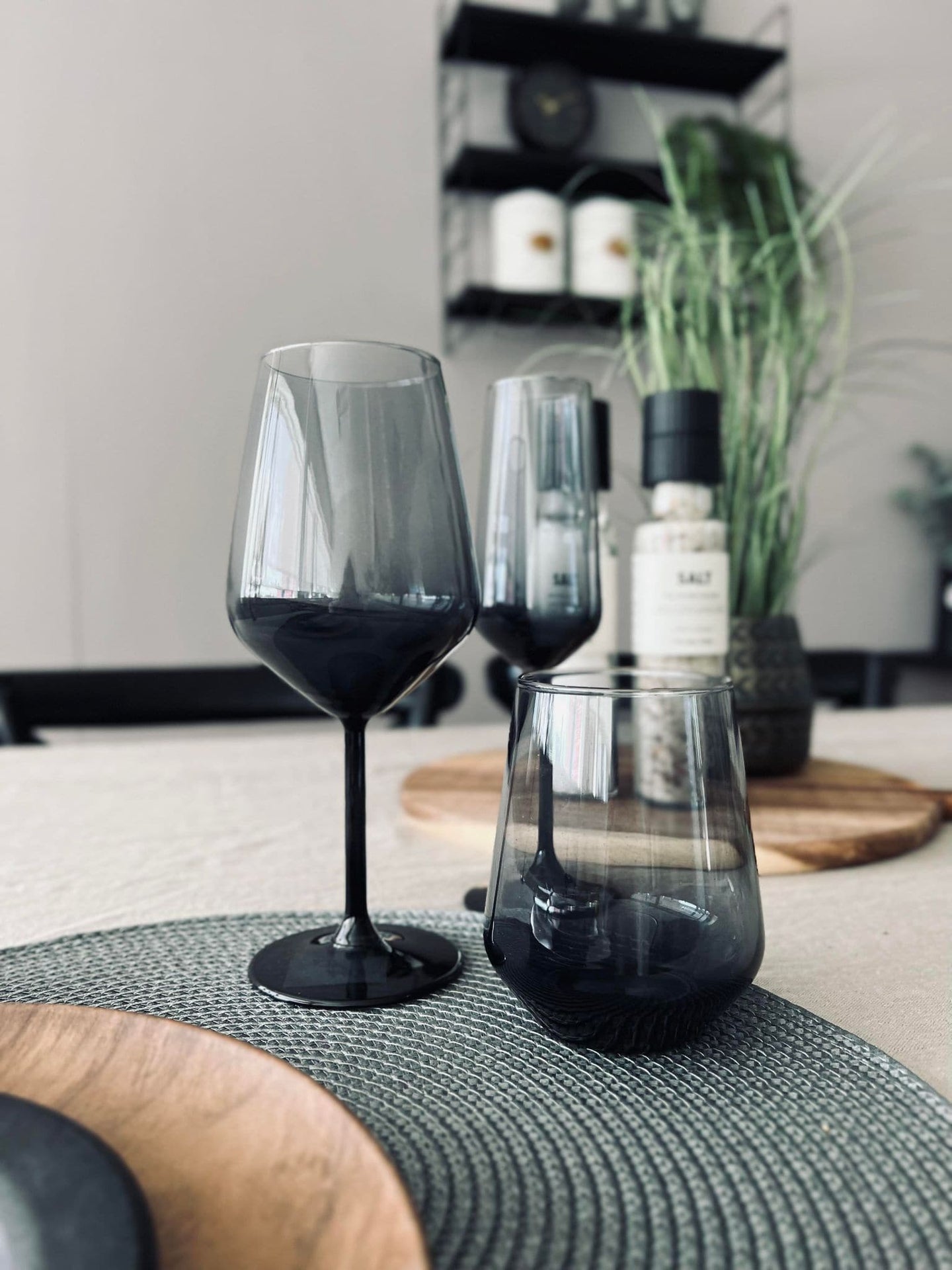 Champagneglas LUX - Røgfarvet 195ml - VIAMAJA.DK