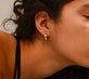 Chunky hoops 14 karat guldbelagt - VIAMAJA.DK