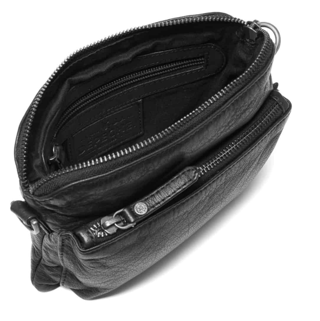 Clutch ALLIE - i vasket skindkvalitet - VIAMAJA.DK
