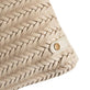 Clutch- ANNA med flettede detaljer - Sand - VIAMAJA.DK