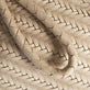 Clutch- ANNA med flettede detaljer - Sand - VIAMAJA.DK