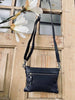 Clutch BELLA i vasket og myk skinnkvalitet -