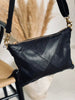 Clutch - Black HALLY i mykt skinn