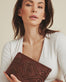 Clutch Boheme Brandy – Handmade - VIAMAJA.DK