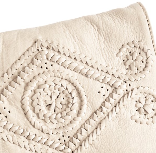 Clutch Boheme Vanilla – Handmade - VIAMAJA.DK