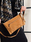 Clutch - Cognac Ruskind - VIAMAJA.DK