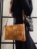 Clutch - Cognac ruskinn