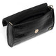 Clutch Croco Black leather - VIAMAJA.DK