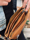 Clutch - FLORA Cognac - VIAMAJA.DK