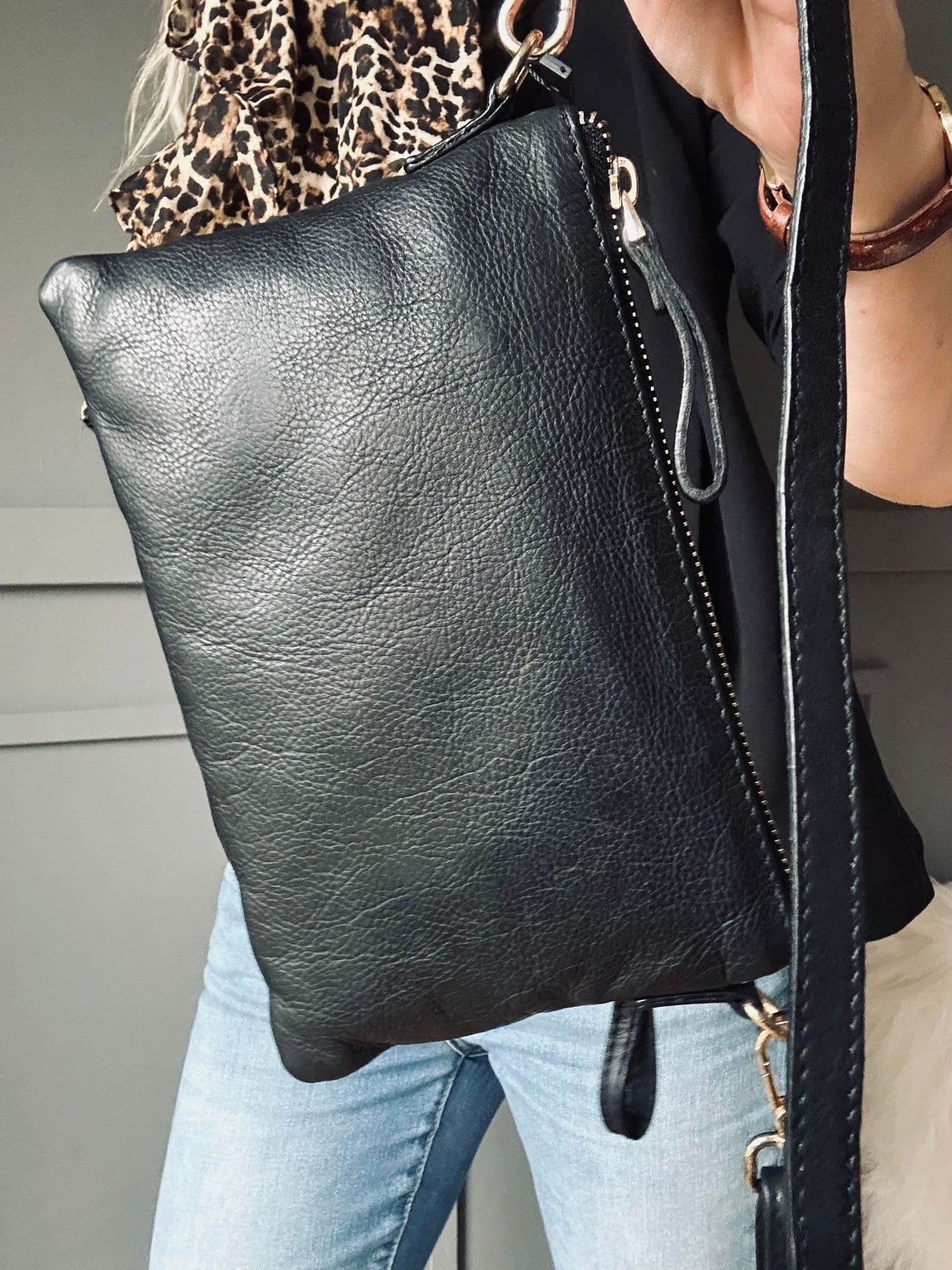 Clutch Hallie - Black - VIAMAJA.DK