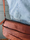 Clutch Jelva Cognac - VIAMAJA.DK