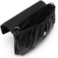 Clutch JULIA – Black / gold - VIAMAJA.DK