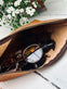 Clutch MIOMIO - Cognac skind - VIAMAJA.DK
