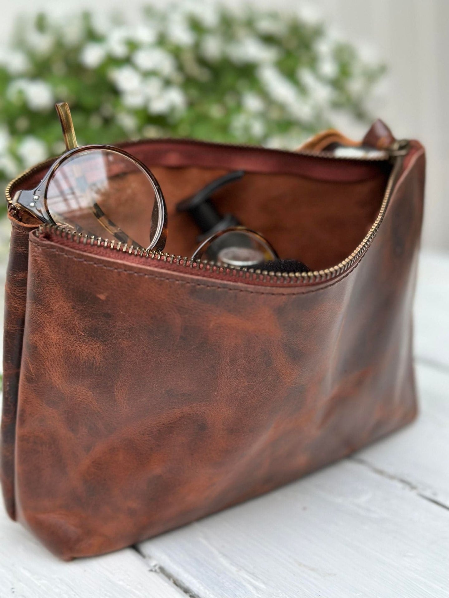 Clutch MIOMIO - Dark Cognac - VIAMAJA.DK