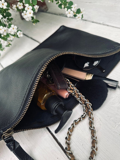Clutch MIOMIO – Sort skind - VIAMAJA.DK