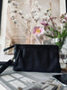 Clutch SALLY Black - Lang skulderrem følger med